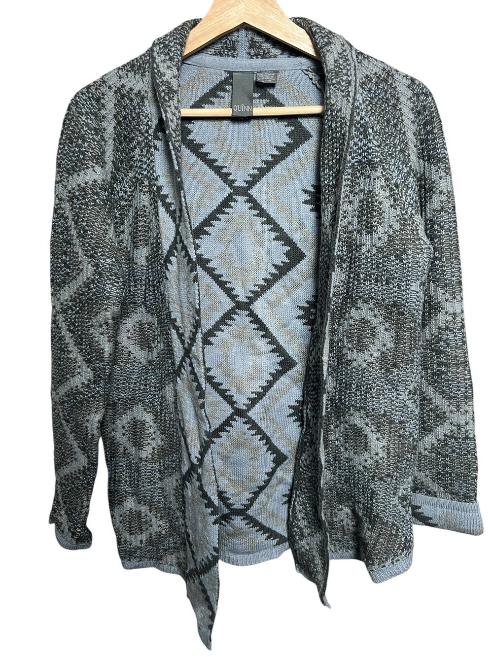 Quinn Cardigan Size Medium Francesca’s Aztec Sweater